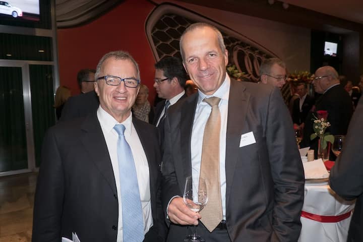 Hans-Peter Rohner, PubliGroupe SA; Armin Meier, Boyden global executive search