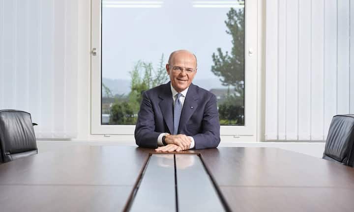 Mario Greco, CEO der Zurich Insurance Group, hatte die besten Voraussetzungen für eine steile Karriere: Sein Vater, Giuseppe Greco, war bei der Banca di Roma.Bilder: Keystone