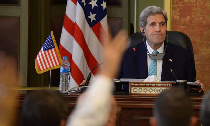 ...ebenso wie US-Aussenminister John Kerry und...