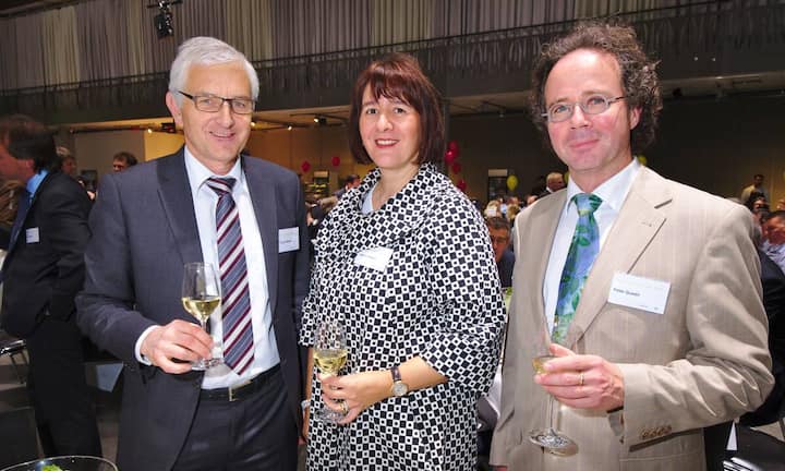 Caspar Baader, Präsident Schweizerischer Wasserwirtschaftsverband
Jasmin Staiblin, CEO, Alpiq;
Peter Quadri, Public Affairs, Swisselectric