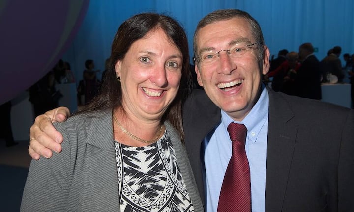 Osnat Keidar;
Jacob Keidar, Botschafter Israels in der Schweiz