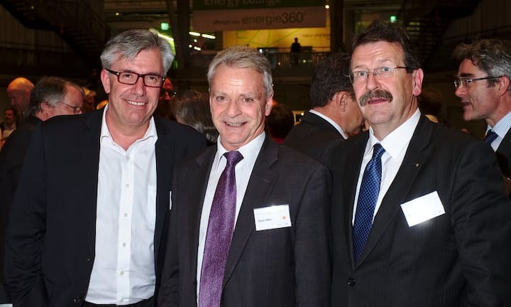 Thomas Zwald, Public Affairs, VSE;
Hans Killer, Nationalrat;
Kurt Rohrbach, Präsident, VSE