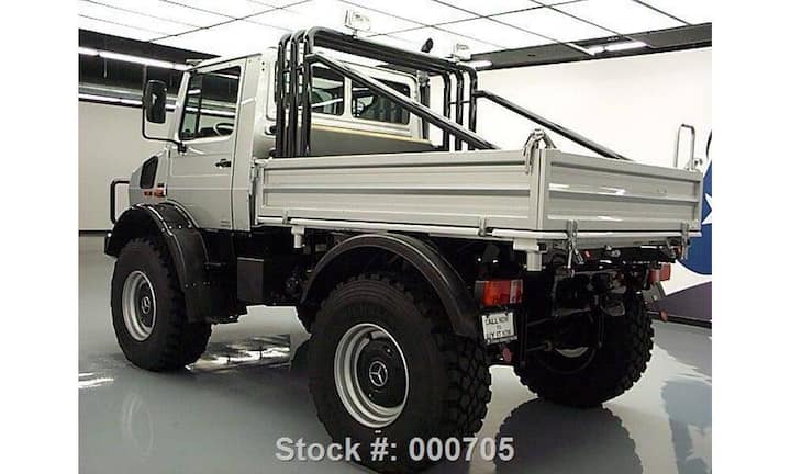 Theoretische Ladekapazität: mehr als 7 Tonnen.