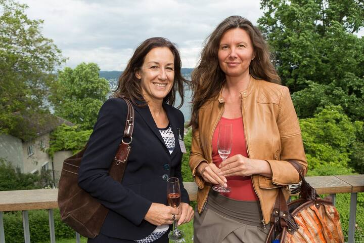 Eveline Engeli, events manager, SIX Swiss Exchange AG; Bettina Fischer, Geschäftsführerin, Corporate Energizer GmbH
