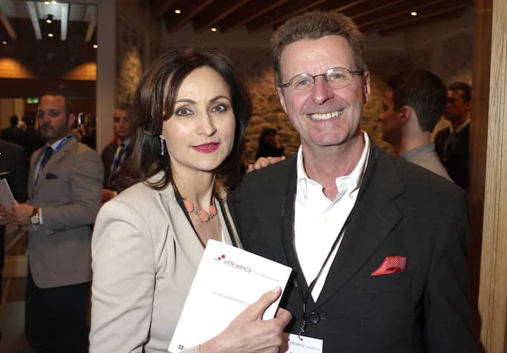 Régine Giroud, Geschäftsinhaberin, Régine Giroud AG Juwelen; Peter E. Brunner, Inhaber, Dr. Peter E. Brunner Rechtsanwalt