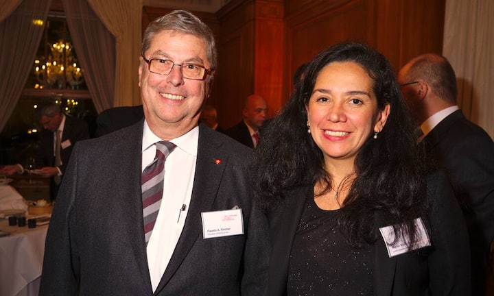 Fausto A. Fischer, Inhaber, Fischer Chemicals AG;
Maria Mülli-Ramirez, General Manager, Latam Business Network