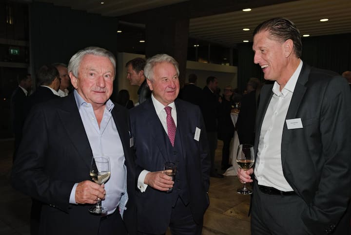 Ernst Tanner, Lindt & Sprüngli; Bjørn Johansson, Dr. Bjørn Johansson Associates AG; Gustav Baldinger, PWC.