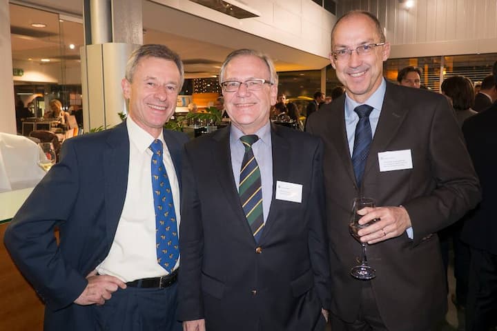 André C. Wohlgemuth, Arcom Unternehmensberatung; Peter Gomez, Universität St. Gallen; Thomas Limburg-Bondy, Dr. Thomas A. Biland Executive Search Coaching Consulting