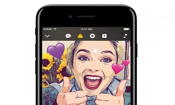 Zudem stellt der Konzern eine neue App «Clips» vor, mit der sich Videoclips, Photos, Musik und Spezialeffekte kombinieren lassen. Die neuen Videos können anschliessend auf den sozialen Netzwerken geteilt werden.Bilder: 9to5Mac.com