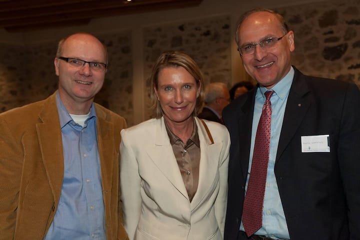 Markus Hess, Entrepreneur, Schoggimail.com; Susanne Müller-Zantop, CEO CEO Positions AG; Martin Schneider