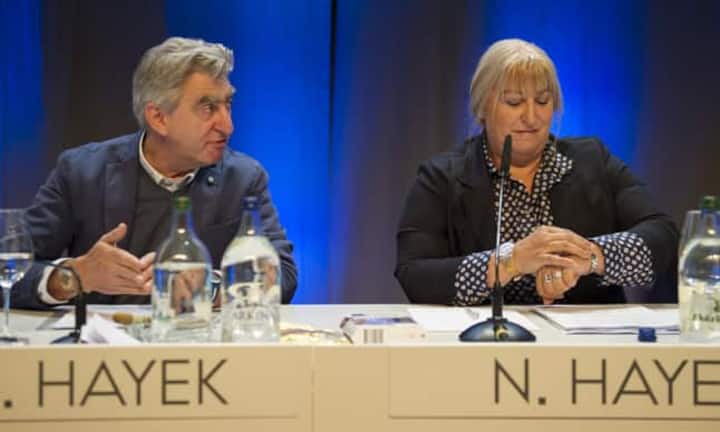 Aargau: Die Familie Hayek ist die bekannteste Schweizer Uhrendynastie und greift auf ein Vermögen von 5-6 Milliarden Franken zurück.
Keystone