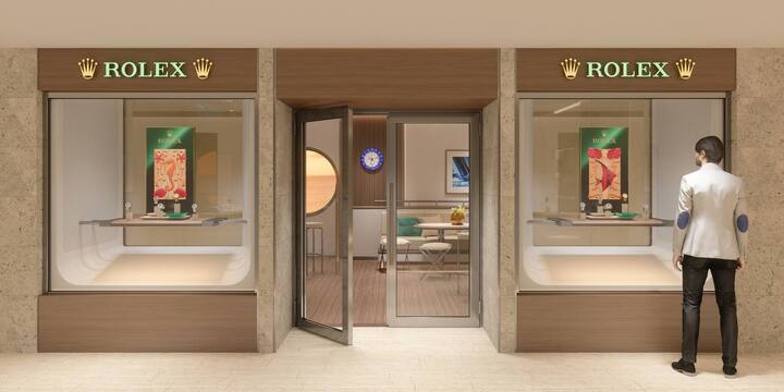 Rolex-Boutique auf Explora I