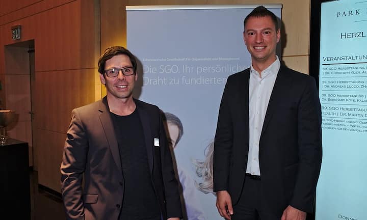 Oliver Hauri, GL-Mitglied, Lienhard Office Group Degersheim;
Remo Schmidli, Leiter Multichannel Management, Zürcher Kantonalbank