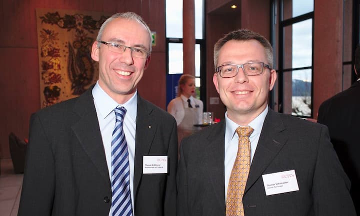 Thomas Brühlmeier, Leitung Finanzen, Birchmeier Gruppe;
Thomas Schumacher, Kaufmännischer Leiter, Lötscher Tiefbau AG