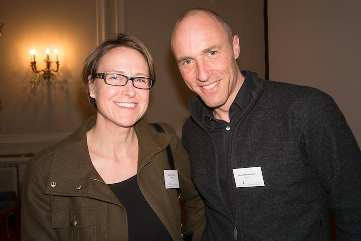 Melanie Schneider, Partner, Open Up; Benedikt Germanier, CEO, ZAI AG