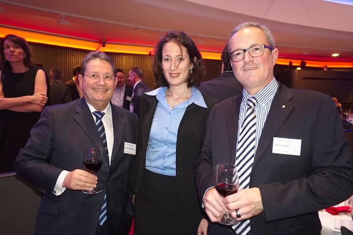 Bruno P. Baumberger, Leiter Geschäftsstelle, Swiss ICT; Kitty Rosenberg, Teamleader Sales Assistants, upc cablecom; Fritz A. Zanzerl, CIO, Kanton Luzern