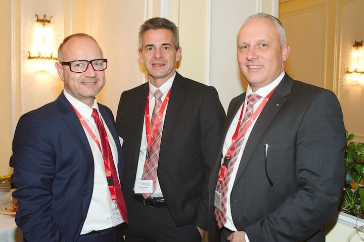 Adrian Parpan, CEO, Würth Financial Services AG; Christoph Allemann, CEO, Swissbroke Gruppe; Hanspeter Weber, CSS Versicherung