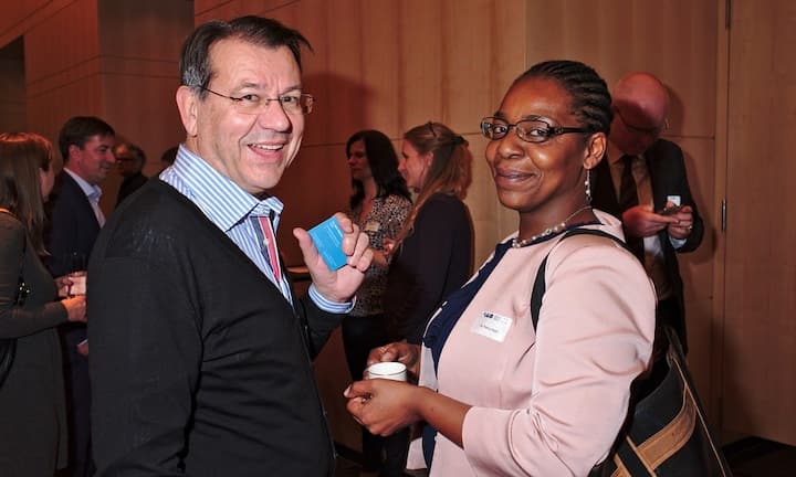 Sergio Bellucci, Geschäftsführer, TA-SWISS;
Patrica Sigam, Co-Founder & CEO, digitalMedLab GmbH