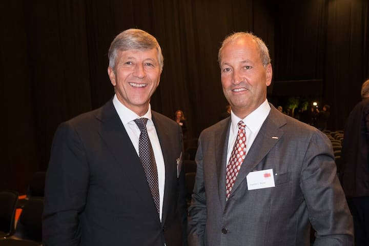 Rolf Dörig, Präsident des Verwaltungsrates, Swiss Life AG; Guglielmo L. Brentel, Präsident hotelleriesuisse