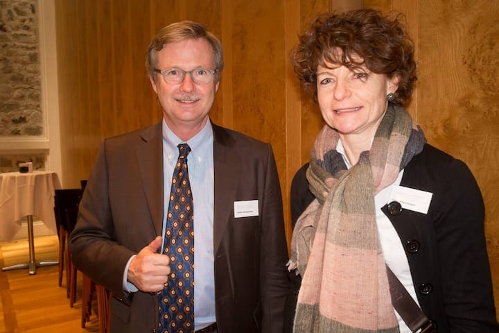 Didier Sangiorgio, Geschäftsführer, Walder Wyss & Partner AG; Gaby Pfenninger