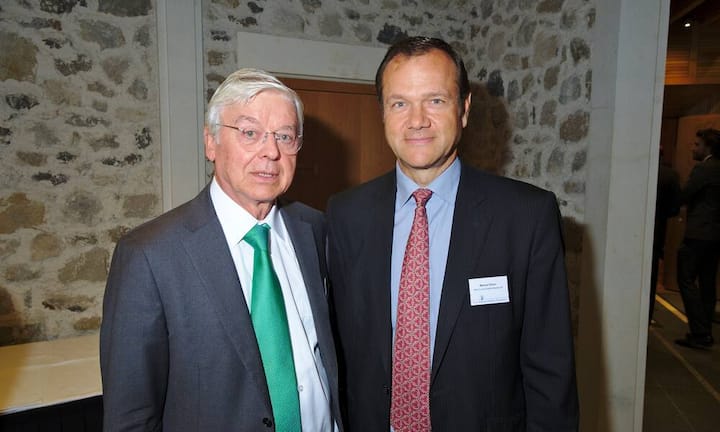 Peter F. Weibel, Chairman, UZH Foundation;
Manuel Ebner, CEO, Merrill Lynch Capital Markets AG