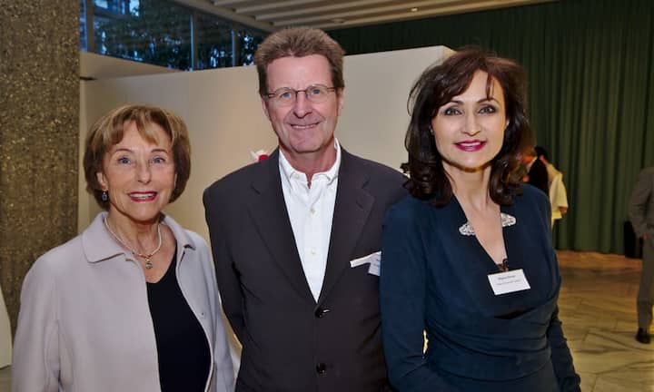 Silvia Blocher;
Peter E. Brunner, Régine Giroud AG Juwelen;
Régine Giroud, Régine Giroud AG Juwelen