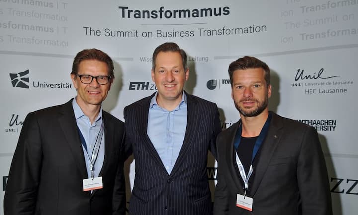 Torsten Tomczak, Professor, Uni St. Gallen;
Boris Collardi, CEO, Julius Baer Group;
Wolfgang Jenewein, Professor, Uni St. Gallen