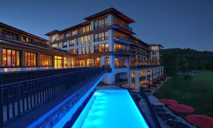 Das Schloss Elmau ist das beste Spa-Hotel