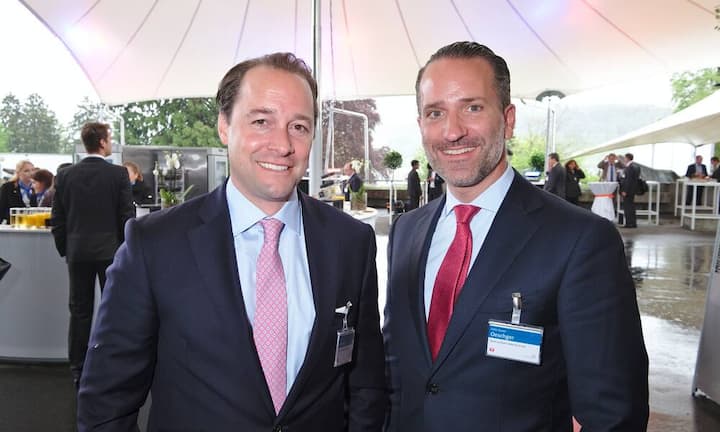 Dominique Wohnlich, Head Private Bank Zurich, Bank Lombard Odier & Co. Ltd.;
Felix Xaver Oeschger, Head Swiss Clienst, Bank Lombard Odier & Co. Ltd.