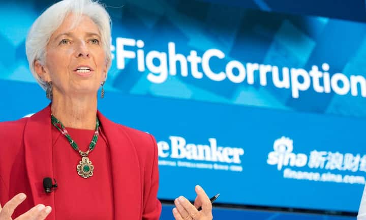 Platz 8: Christine Lagarde, Chefin des IWF.
