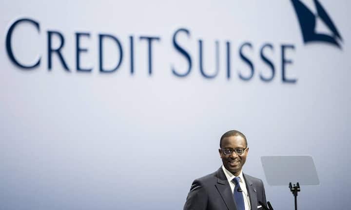 CEO: Tidjane Thiam
Unternehmen: Credit Suisse
Anzahl Aktien: 1'038'781
Marktwert: 15,5 Millionen Franken
Dividende: 727'100 Franken