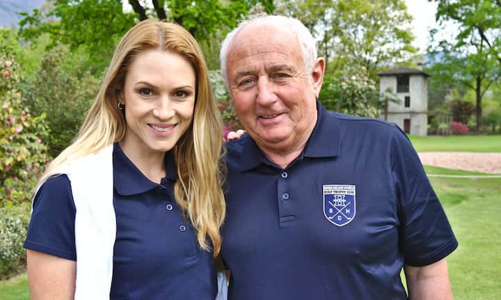 Jennifer Ann Gerber, Ex-Miss Schweiz;
Walter Rohrbach, Ambassadeur, Laurent-Perrier Champagne