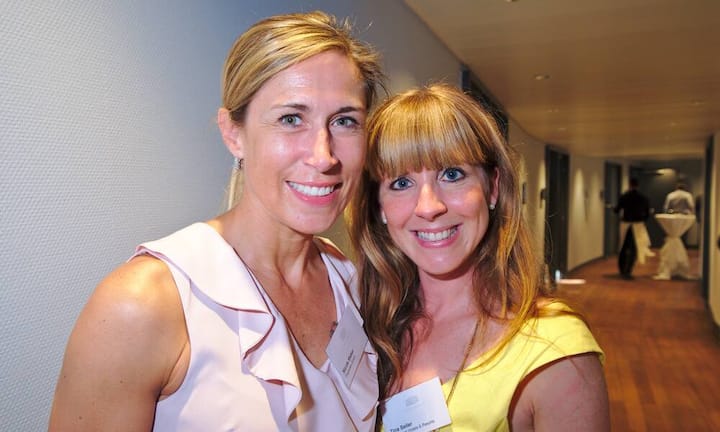 Nicole Weber, Manager Brands & Dialogue «The Circle», Flughafen Zürich;
Tina Seiler, PR & Communication Manager Corporate, Mövenpick Hotels & Resorts Management