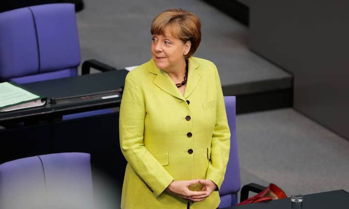 Keine hat mehr Macht: Zum fünften Mal in Folge kürte Forbes die deutsche Bundeskanzlerin Angela Merkel zur einflussreichsten Frau der Welt.  Bilder: Keystone/ Bloomberg