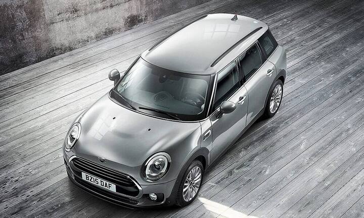 Mini ClubmanDas neuste Modell von Mini, das zur BMW-Gruppe gehört. Der neue Kombi ist deutlich grösser als der Vorgänger.