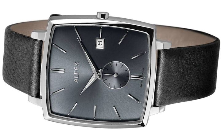 Die Tessiner Marke Alfex besinnt sich auf ihre traditionelle Stärken und präsentiert ein Modell mit einem zeitlos modernen, klaren Design.