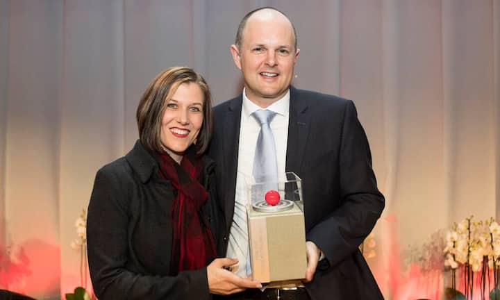 Martina Heiniger; Daniel Heiniger, CEO Heiniger AG