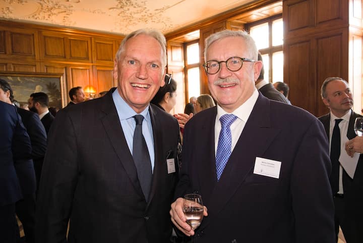 Thomas Borer, Dr. Borer Consulting;Martin Dahinden, Schweizer Botschafter in USA