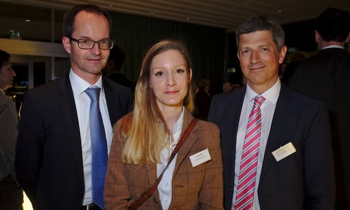 Andreas Hildenbrand, Group Head of Marketing & Communication, Zurich Insurance Group;
Beryl Kern, Dynamics Group AG;
Jan Vonder Mühll, Bank Julius Bär & Co. AG (v.l.n.r.)