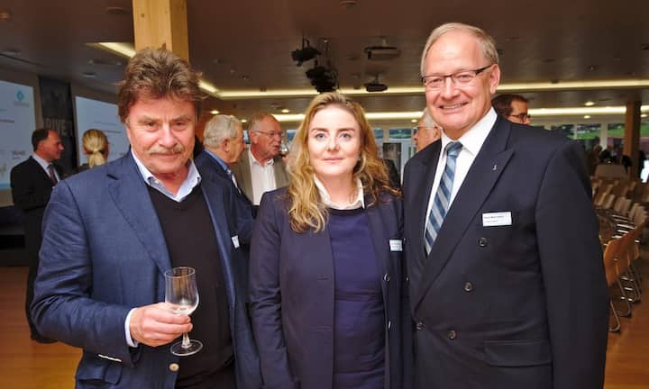 Karl-Walter Braun, maxon motor ag;
Bianca Braun, maxon motor ag;
Hans Wallimann, alt Regierungsrat, Obwalden