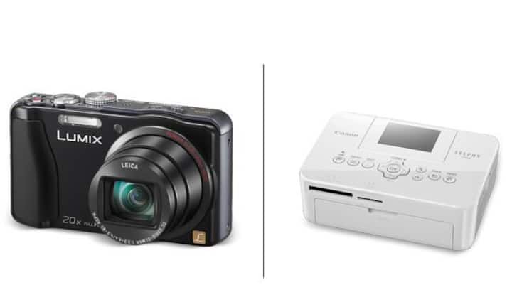 Für Gelegenheitsknipser: Panasonic Lumix DMC-TZ31 und Canon Selphy CP810.