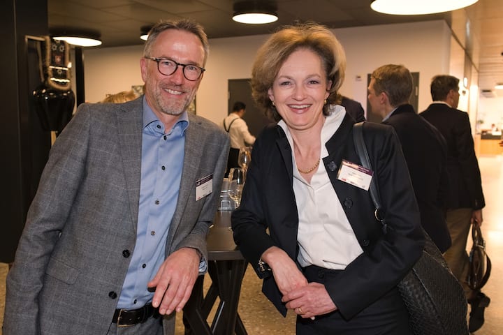 Niklaus Burren, Tareno AG;Heike Herr, Bank Vontobel AG