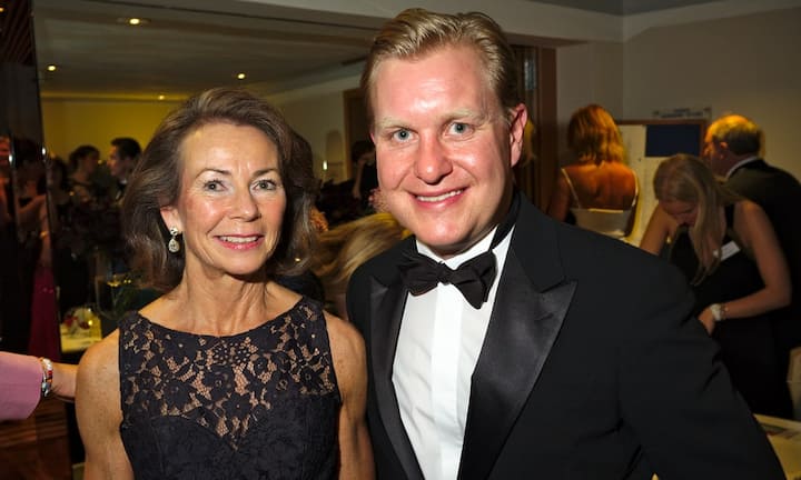 Birgitta Arve, Schwedische Generalkonsulin in der Schweiz;
Johan Mannerberg, Master of Ceremony & Private Banker, Nordea