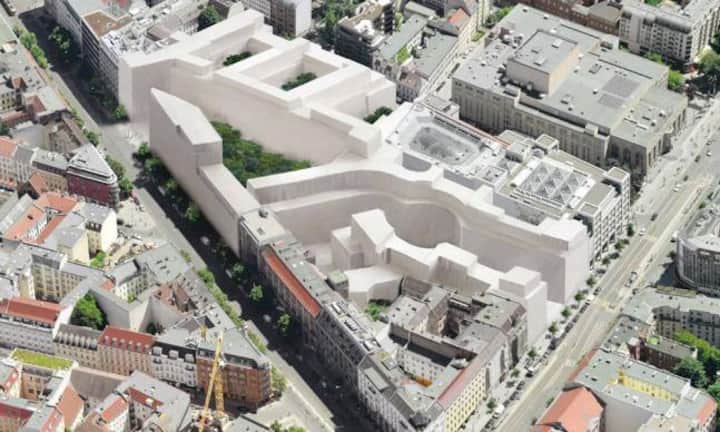 In Berlin bauen die Basler Architekten ein neues Stadtquartier um das Kunsthaus Tacheles. Das Tacheles war jahrelang ein alternatives Künstlerzentrum.