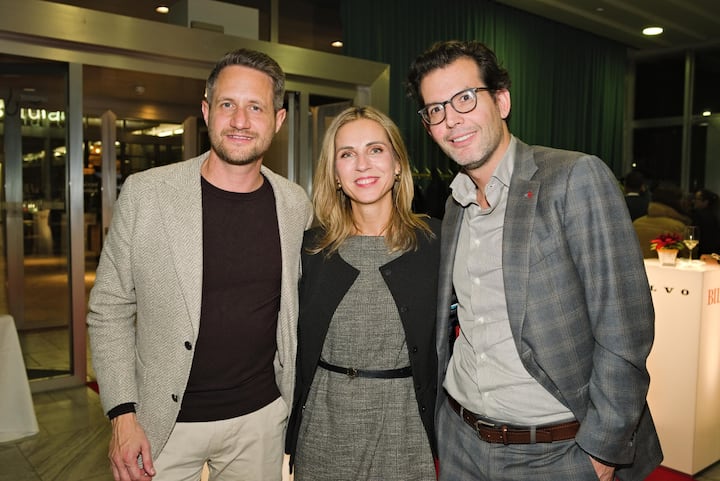 Thierry Hansen, Ringier Advertising; Ajsela Kaiser, Helbling Business Advisors; Mischa Vajda, C-Matrix