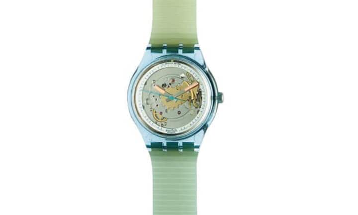 1991: Swatch Automatik, hier Blue Matic.