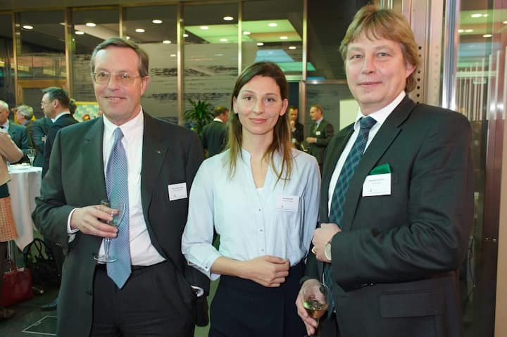 Ulrich Jakob Looser, Partner, BLR & Partners AG; Sara Behrend, Anwältin, Haymann Attorneys; Bernhard Fischer, Regionalleiter KMU Nordschweiz, Credit Suisse