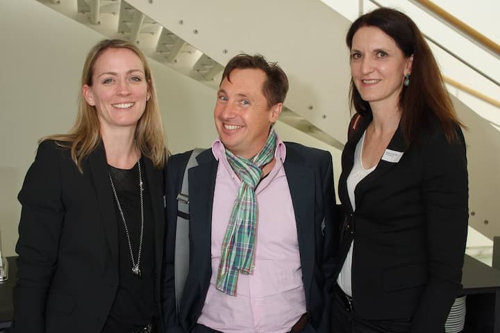 Sibylle Hug, SBB; Uwe Brugger, SBS COM AG; Stefanie Rieger, Sommersault AG
