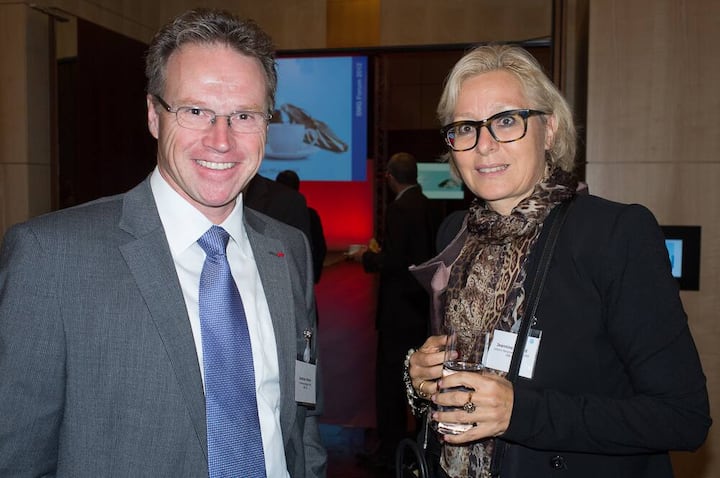 Andreas Meyer, CEO SBB AG; Jeannine Pilloud, Leiterin Personenverkehr SBB AG