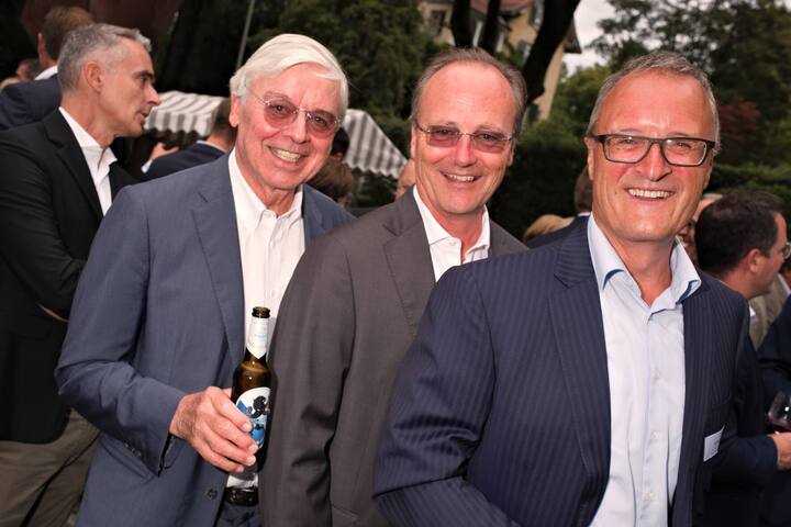 Alle drei Ex-PWC:Peter Weibel;Markus Neuhaus;Urs Honegger